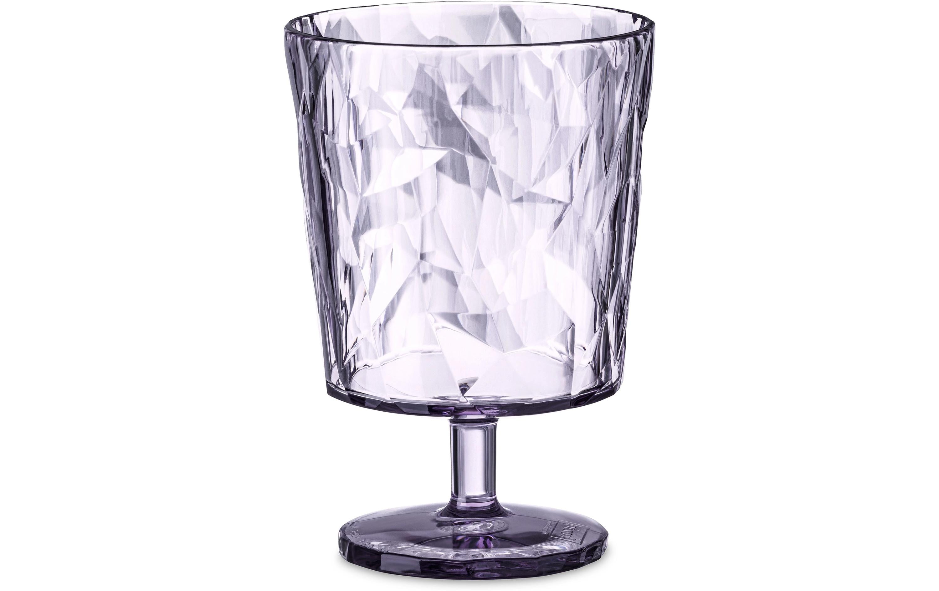 Koziol Universal Weinglas Club Light 250 ml, 1 Stück, Violett
