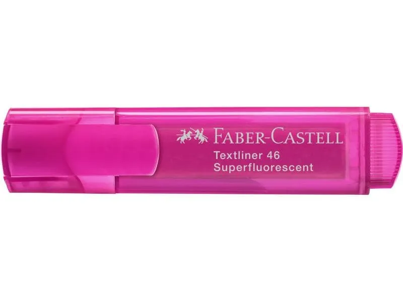 Faber-Castell Textmarker 1546 superfluorescent Pink
