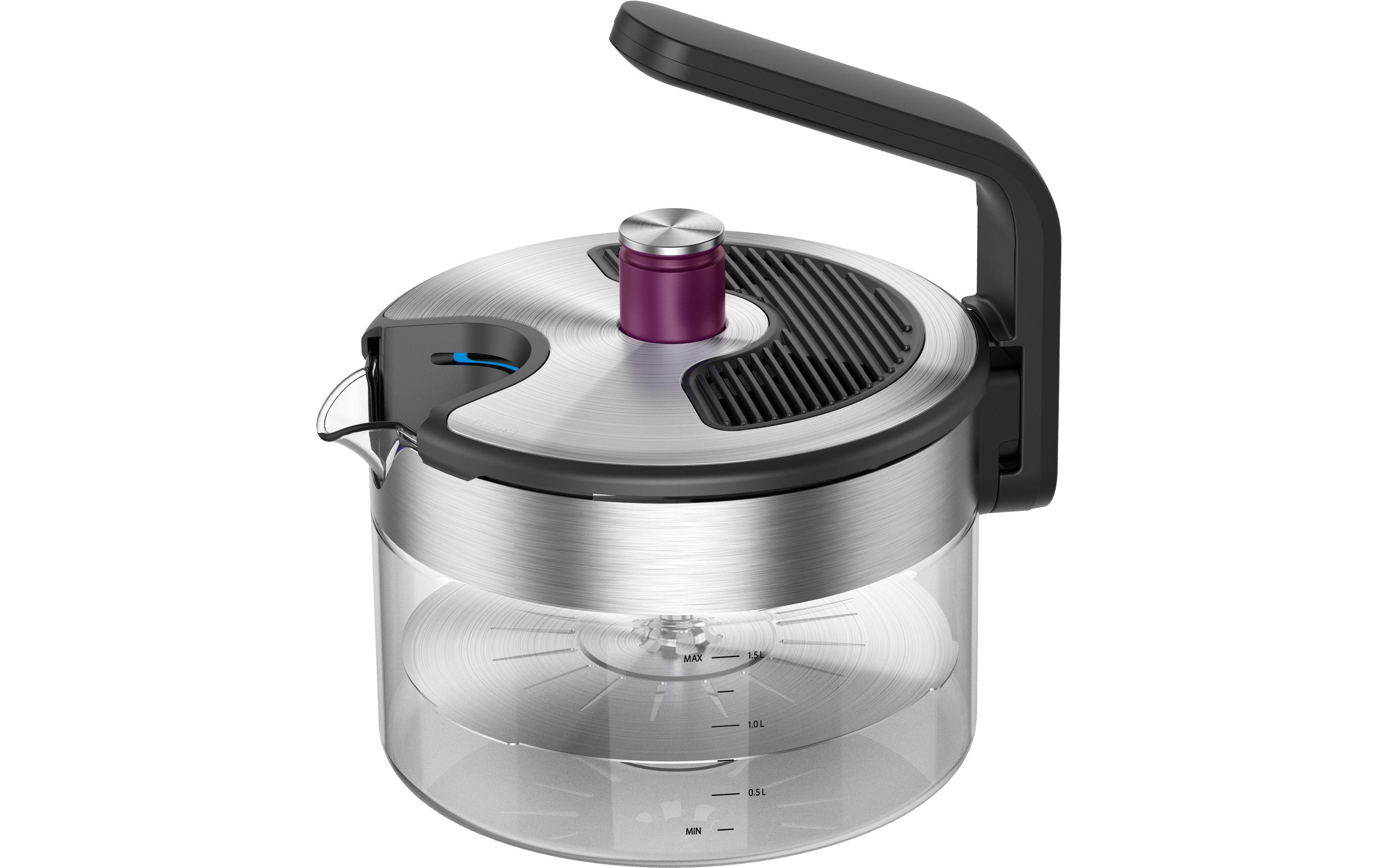 Kezzel Wasserkocher Induktiv 1.5 l, Transparent