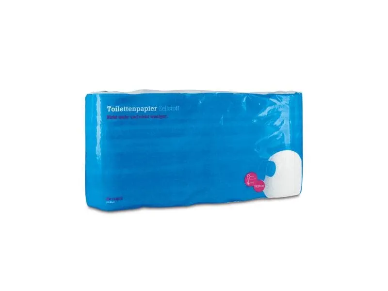 Hartmann Toilettenpapier Zellstoff 8 Rollen, 3-lagig
