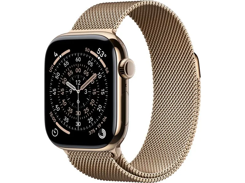 Apple Watch Series 11 42 mm LTE Gold Titanium Milanese Loop Apple Watch Series 11 42 mm LTE Gold Titanium Milanese Loop