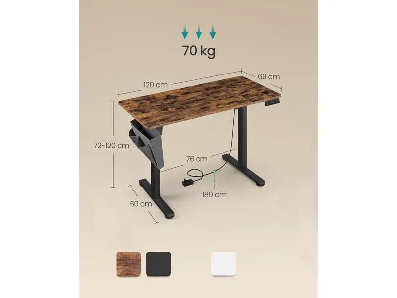 Songmics Stehtisch 120 x 60 cm, höhenverstellbar Songmics Stehtisch 120 x 60 cm, höhenverstellbar