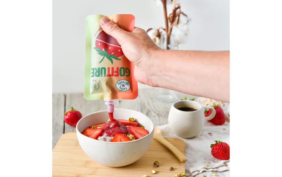 GOFITÜRE Bio Erdbeere die zuckerreduzierte Konfitüre Alternative GOFITÜRE Bio Erdbeere die zuckerreduzierte Konfitüre Alternative