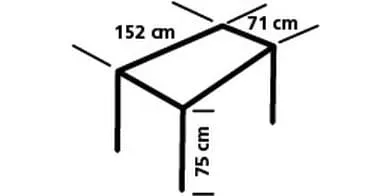 Eurotrail Campingtisch Pavillon S Eurotrail Campingtisch Pavillon S
