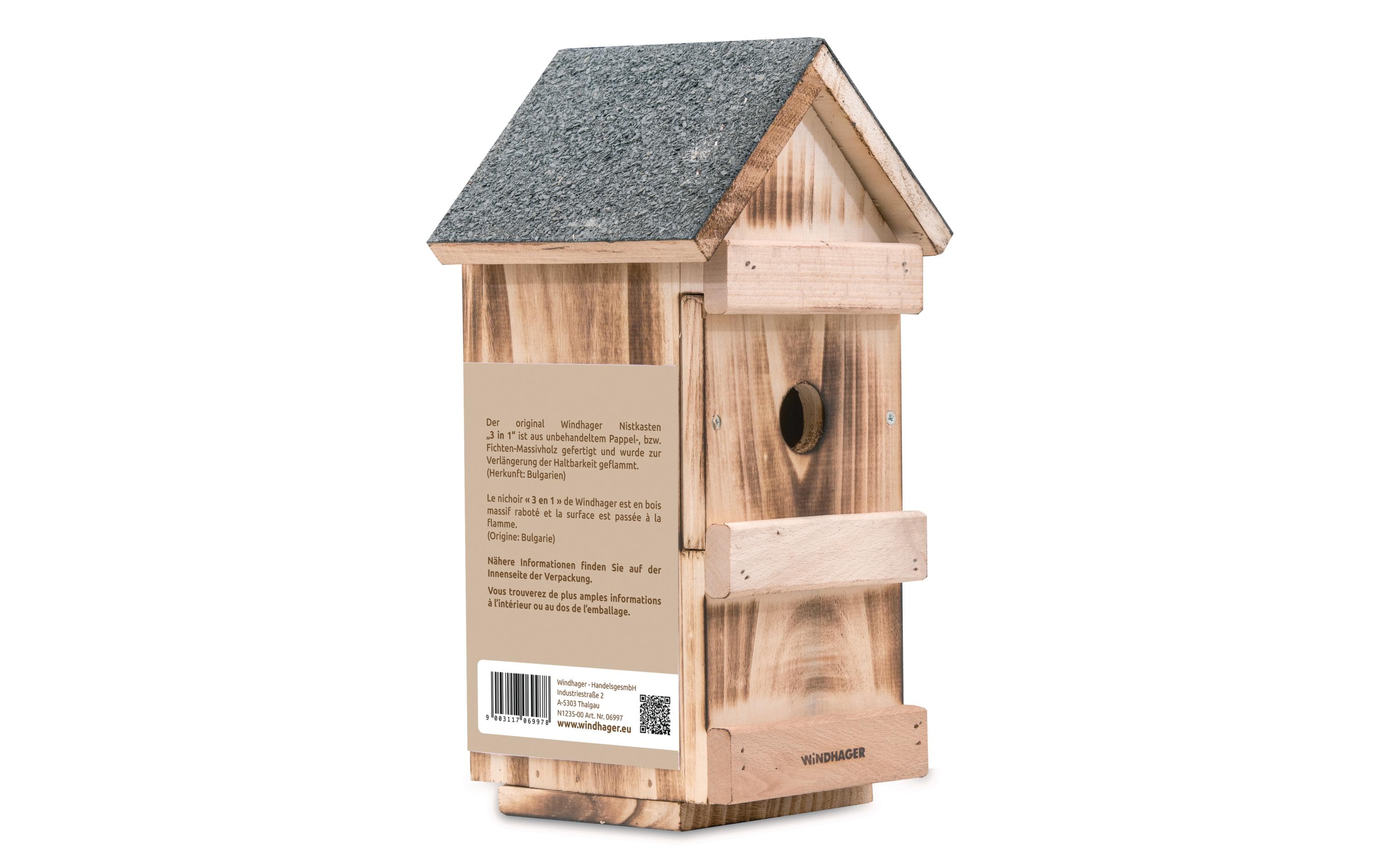 Windhager Nistkasten 3 in 1 Windhager Nistkasten 3 in 1