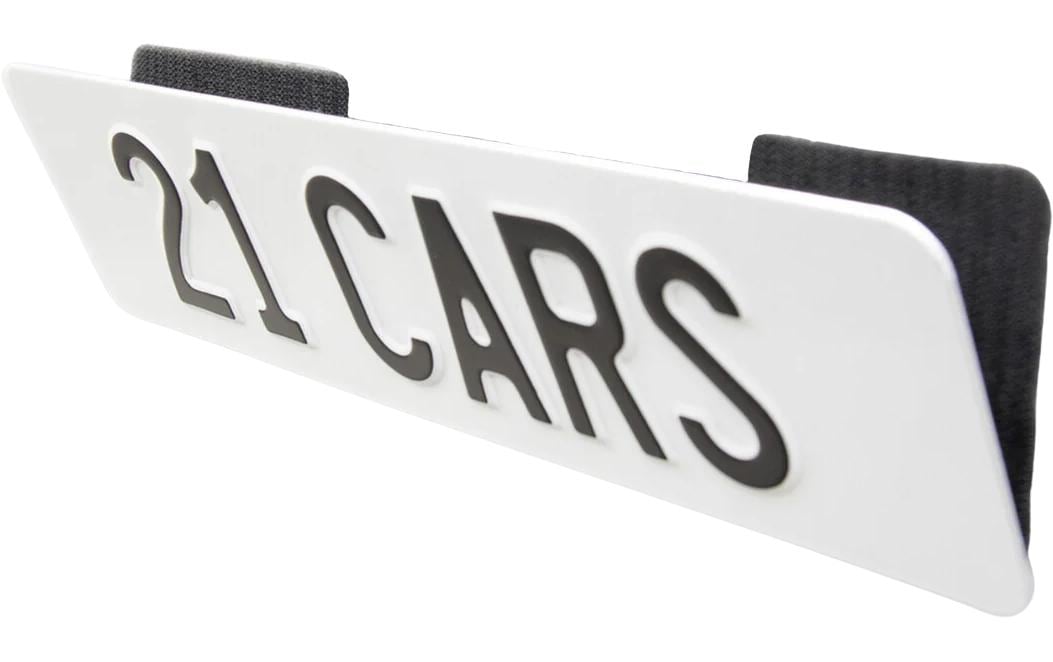 21CARS Klett Wechselschild Mini 21CARS Klett Wechselschild Mini