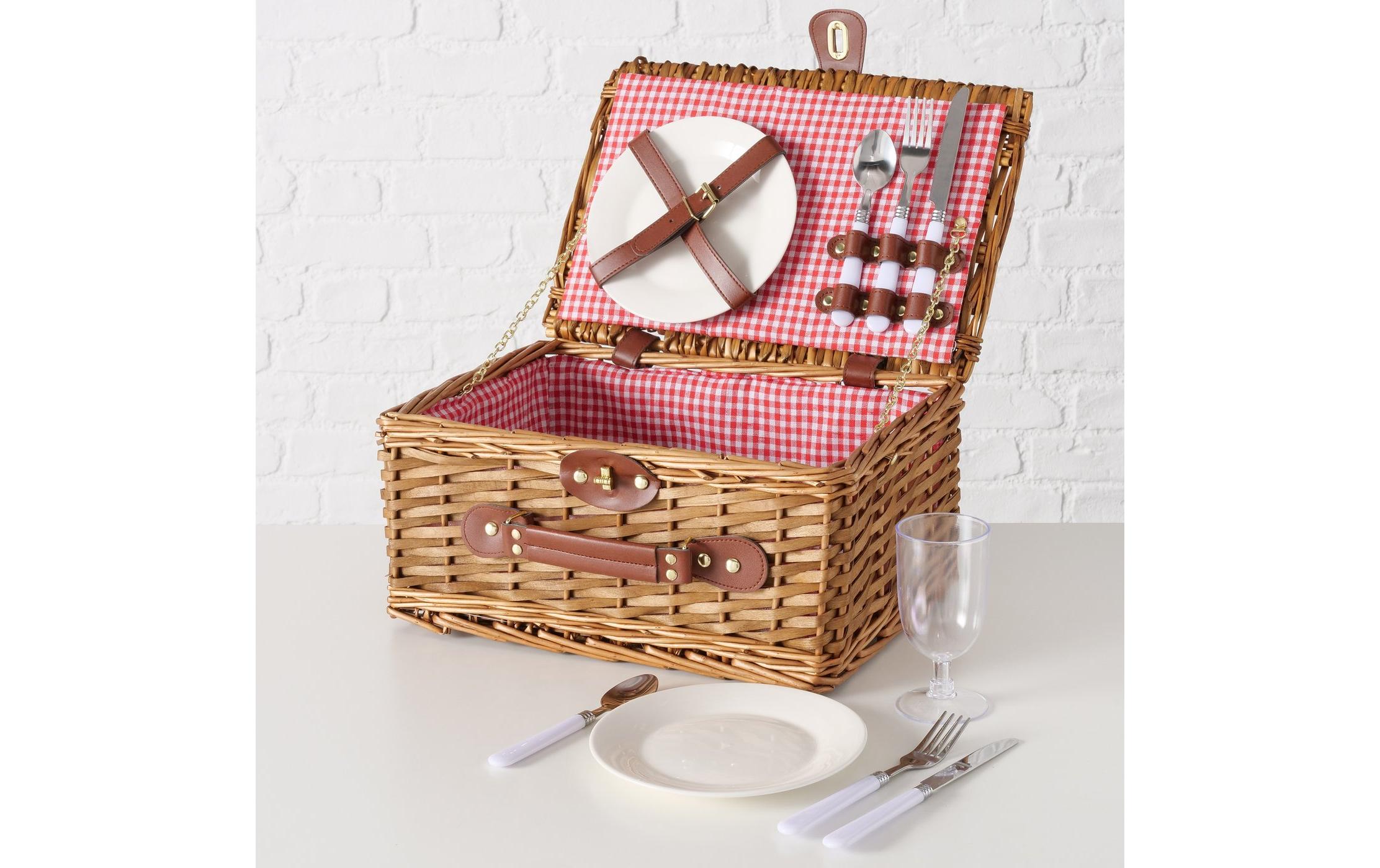 Boltze Picknickkorb Darcel 11-teilig