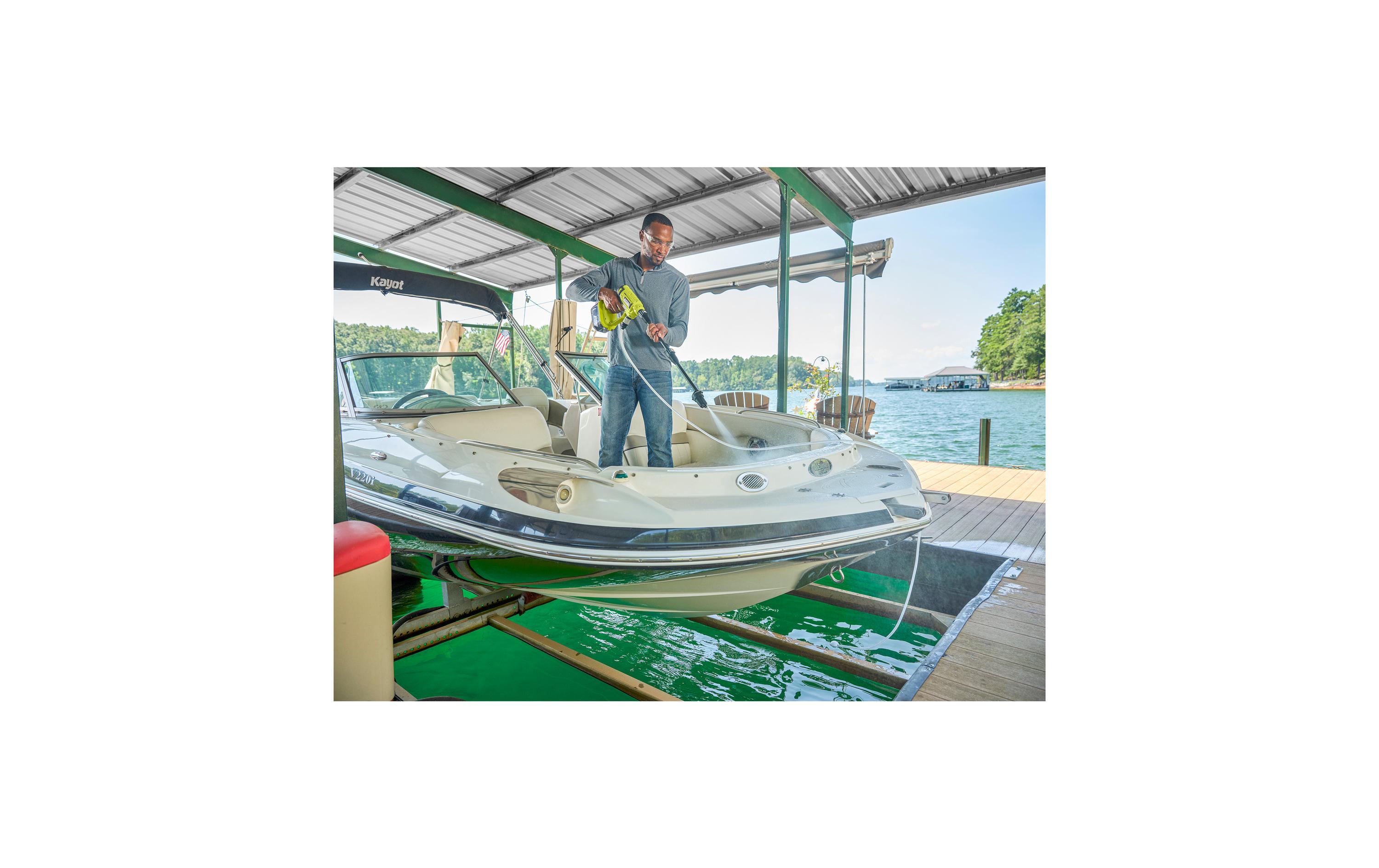 RYOBI Akku-Mitteldruckreiniger RY18PW22A-0