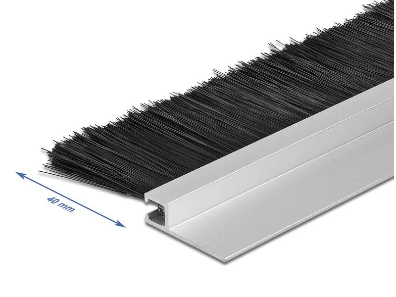 Delock Türdichtschiene Alu-Profil Gerade, 1 m x 40 mm Delock Türdichtschiene Alu-Profil Gerade, 1 m x 40 mm
