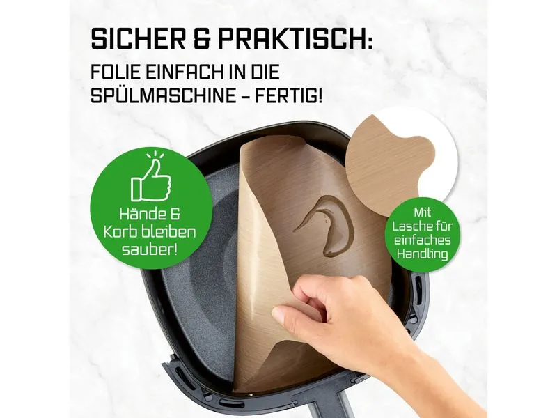 EASYmaxx Dauerbackfolie rund 2 Stück EASYmaxx Dauerbackfolie rund 2 Stück