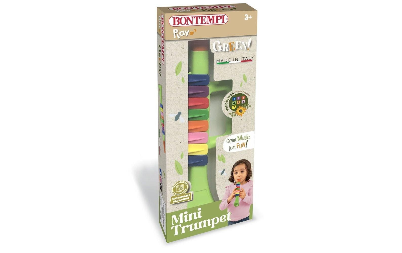 Bontempi Musikinstrument Trompete 27 cm, 8 Tasten