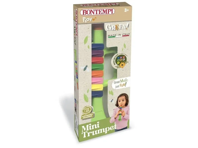 Bontempi Musikinstrument Trompete 27 cm, 8 Tasten