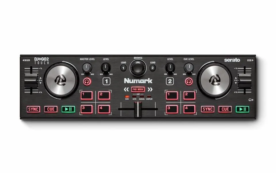 Numark DJ-Controller DJ2GO2 Touch