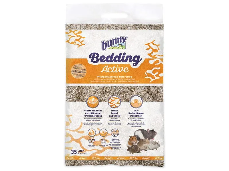 Bunny Nature Bedding Active Pflanzenfasermix-Naturstreu, 35 l Bunny Nature Bedding Active Pflanzenfasermix-Naturstreu, 35 l