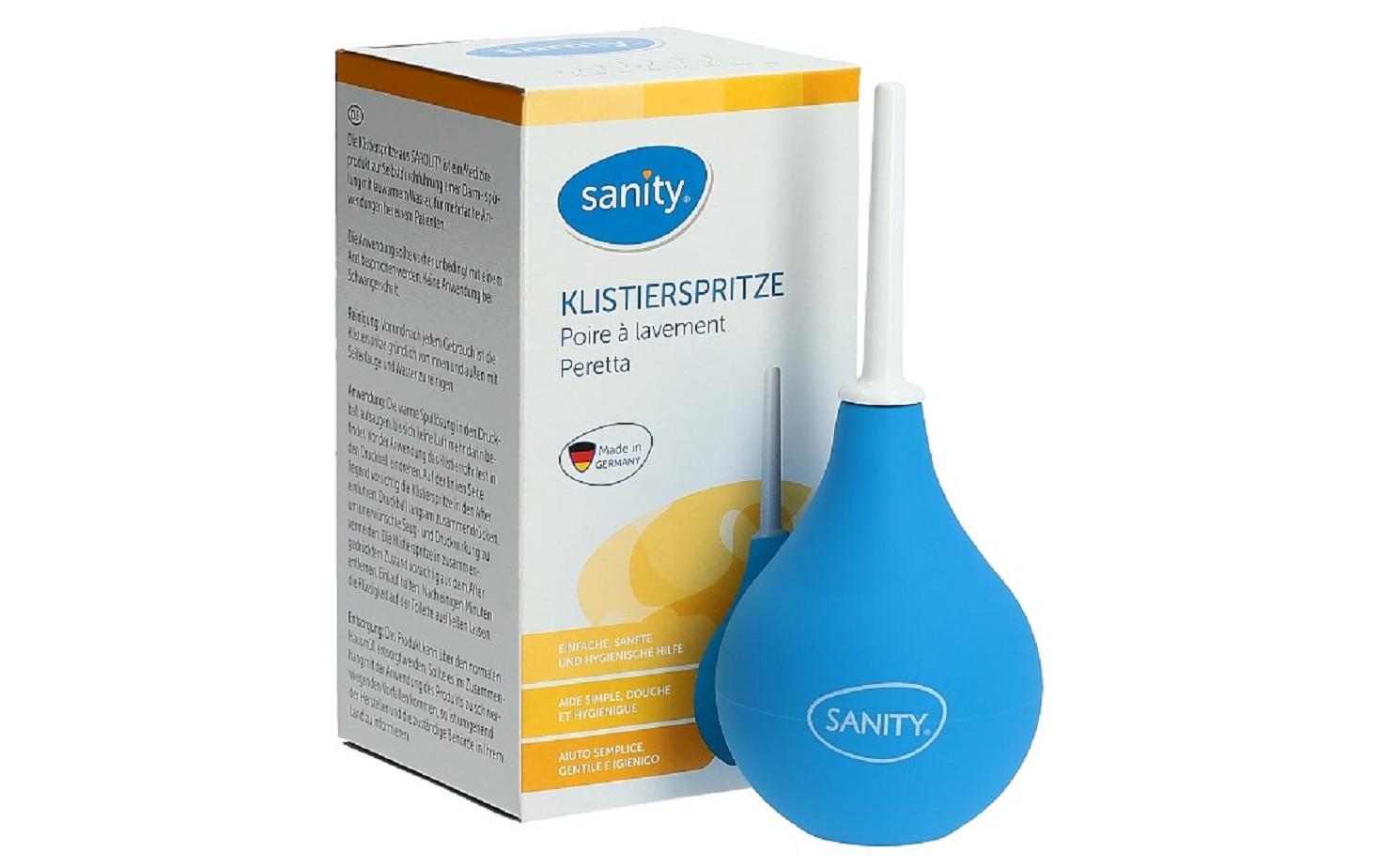 Sanity Birnspritze 143 ml Gr 7, 2tlg