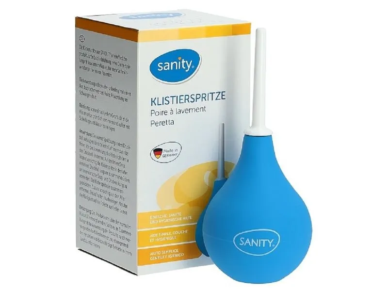Sanity Birnspritze 143 ml Gr 7, 2tlg Sanity Birnspritze 143 ml Gr 7, 2tlg