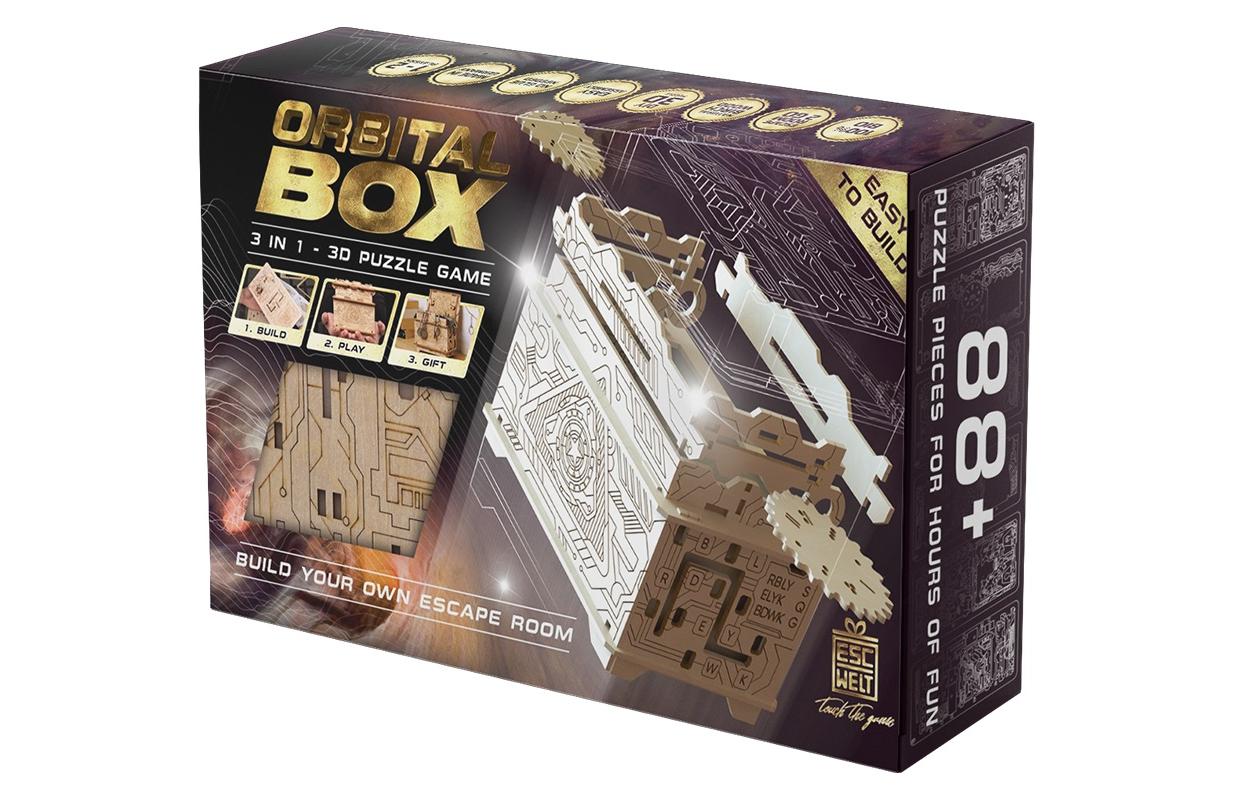 Escape Welt Rätselspiel Orbital Box Bausatz