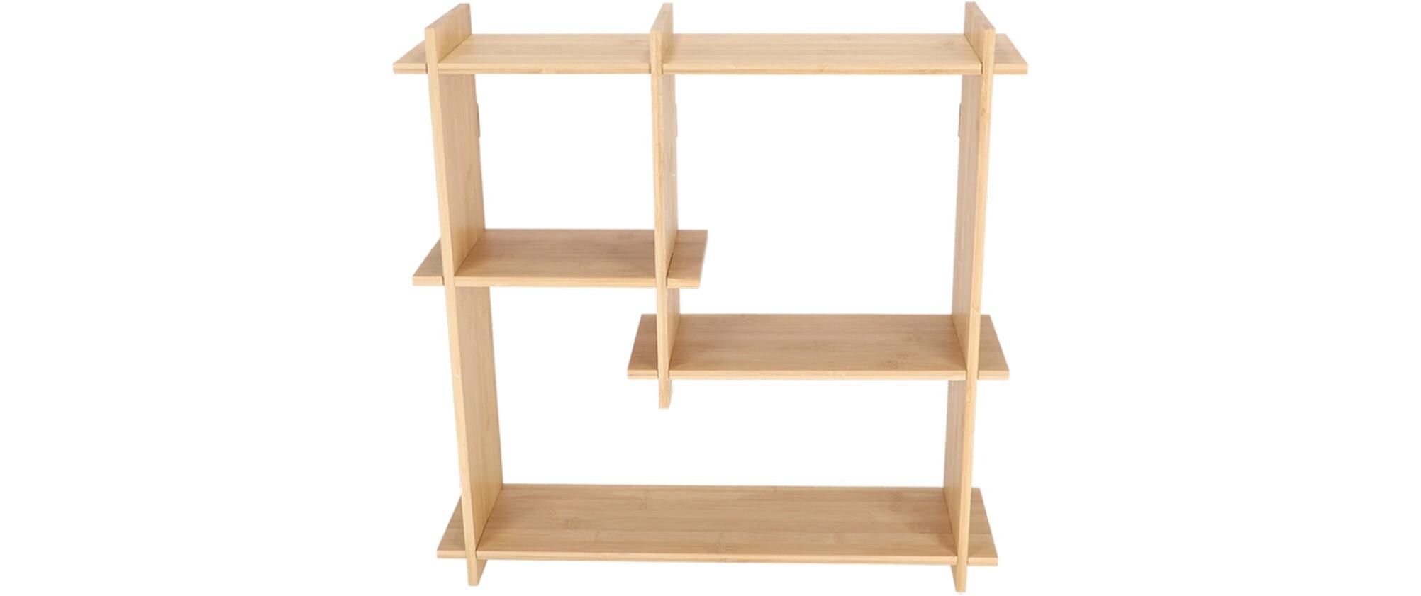 Esschert Design Pflanzenständer L Bambus Stahl 55 x 55 cm