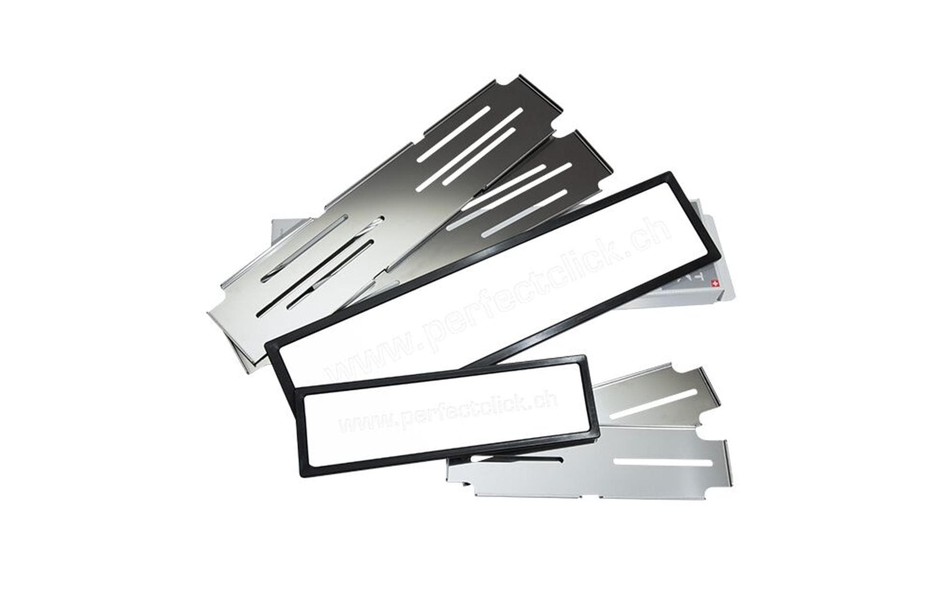 Perfect Click Nummernrahmen-Set, 30 × 8 cm/50 × 11 cm