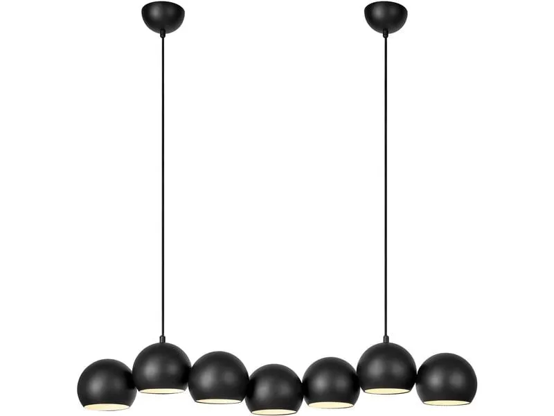 Markslöjd Pendelleuchte Cupolo E14 max. 40W (7x), Textilkabel Markslöjd Pendelleuchte Cupolo E14 max. 40W (7x), Textilkabel