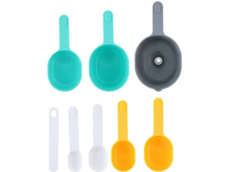 alpina Messbecher und Messlöffel 10 dl, Mehrfarbig alpina Messbecher und Messlöffel 10 dl, Mehrfarbig