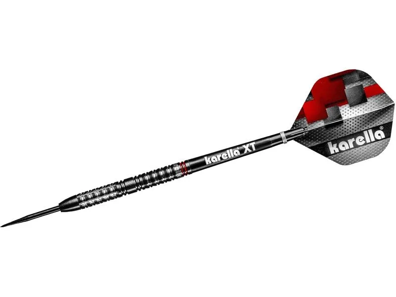 Karella Dartpfeile Steeldart SuperDrive 22g, 3 Stück – Schwarz Karella Dartpfeile Steeldart SuperDrive 22g, 3 Stück – Schwarz