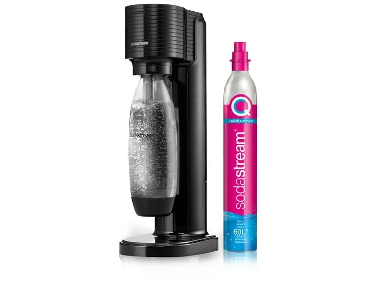 Sodastream Wassersprudler Gaia Schwarz Sodastream Wassersprudler Gaia Schwarz
