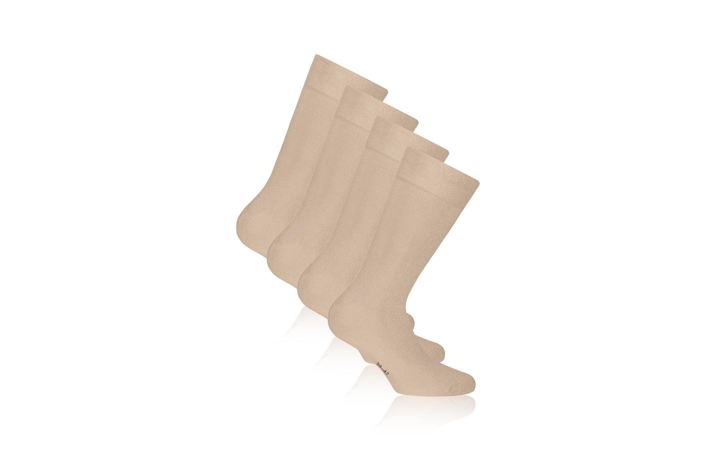 Rohner Socks Bambussocken Beige 2er-Pack