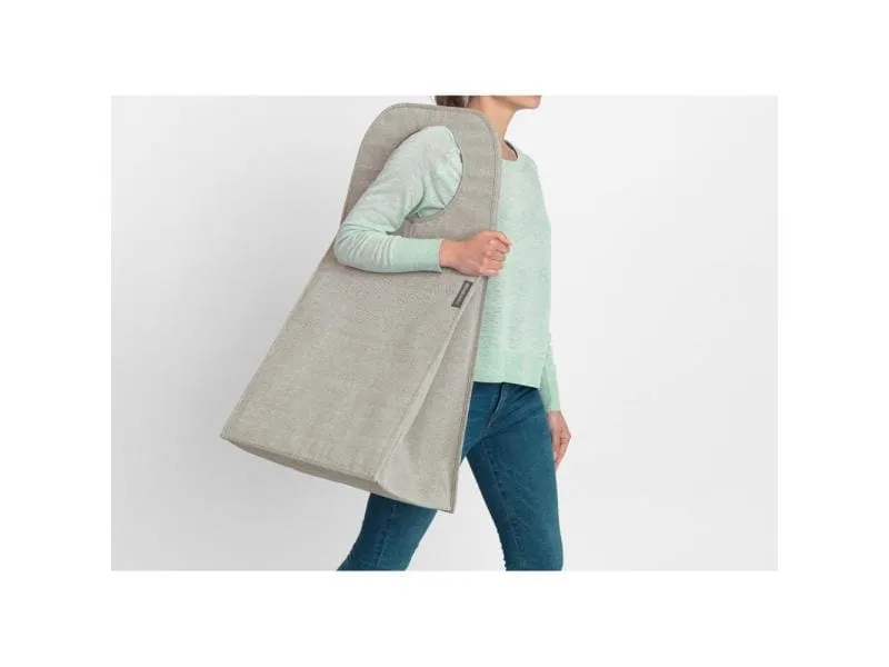Brabantia Wäschesammler faltbar, 55 Liter, Grau Brabantia Wäschesammler faltbar, 55 Liter, Grau