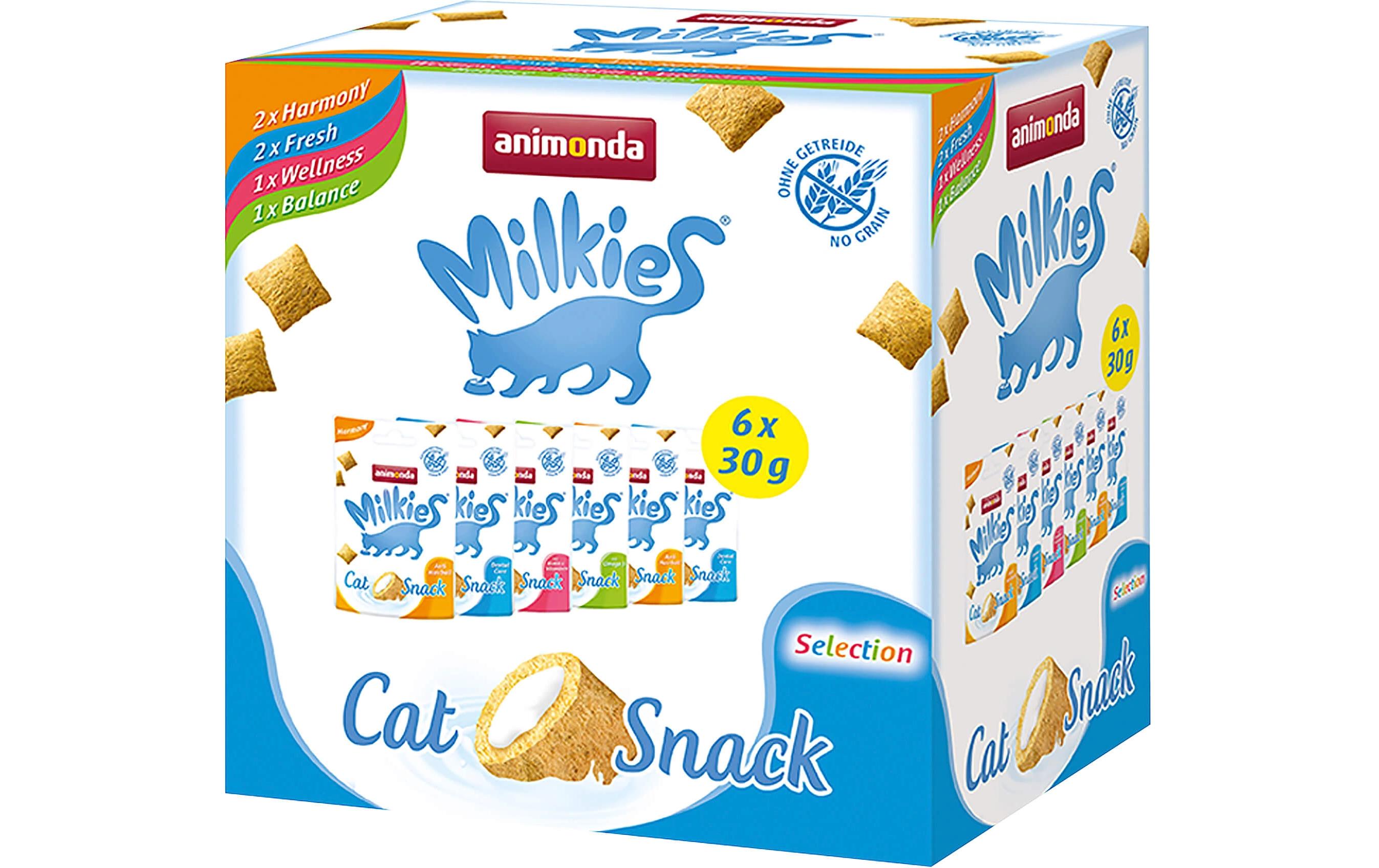 animonda Katzen-Snack Milkies Selection 6 x 30g animonda Katzen-Snack Milkies Selection 6 x 30g