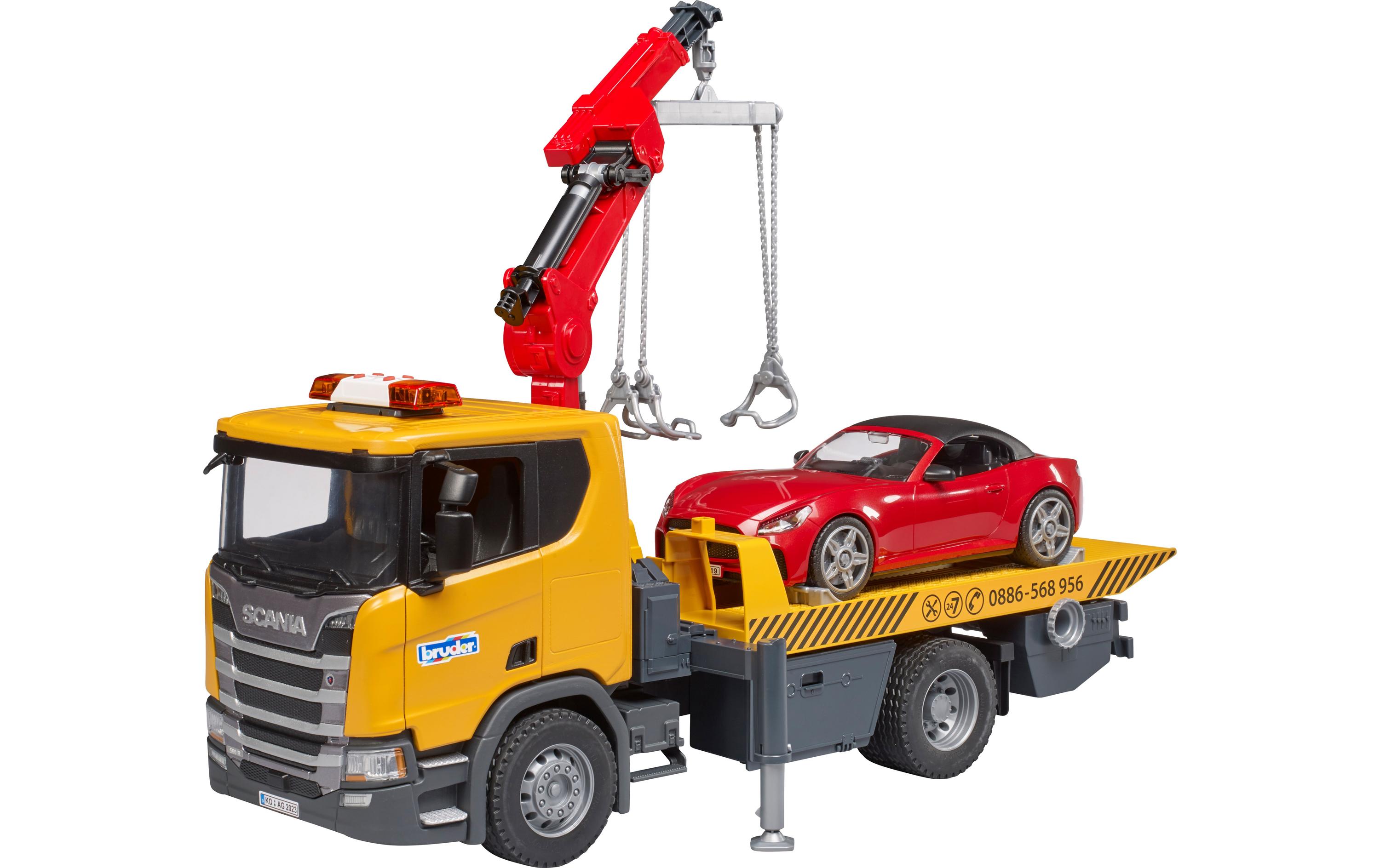 Bruder Spielwaren Logistikfahrzeug Scania Super LKW