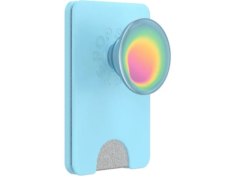 PopSockets PopWallet + Magsafe Butterfly Pea Blue Boca Aura