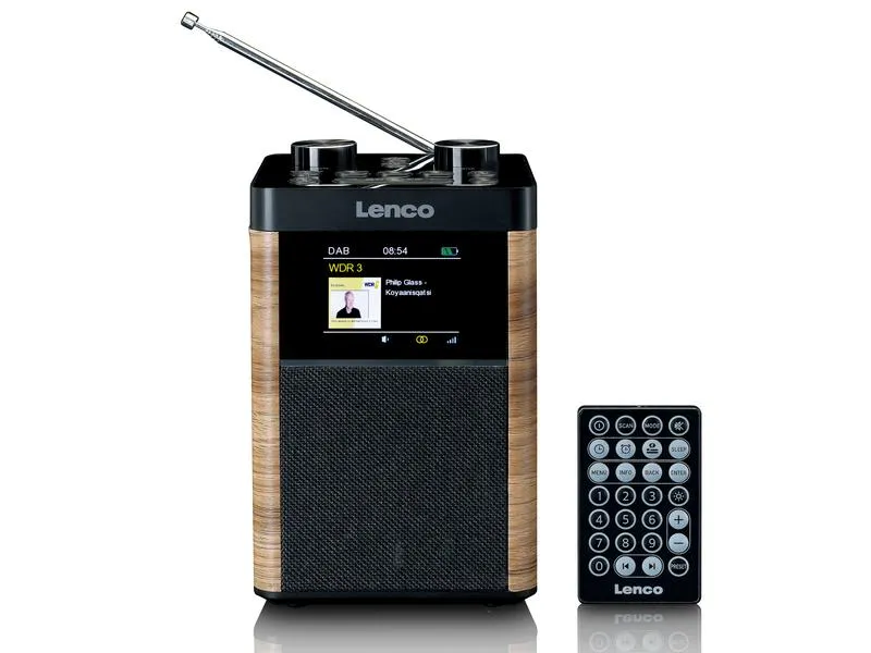 Lenco DAB+ Radio PDR-060WD Schwarz/Weiss Lenco DAB+ Radio PDR-060WD Schwarz/Weiss