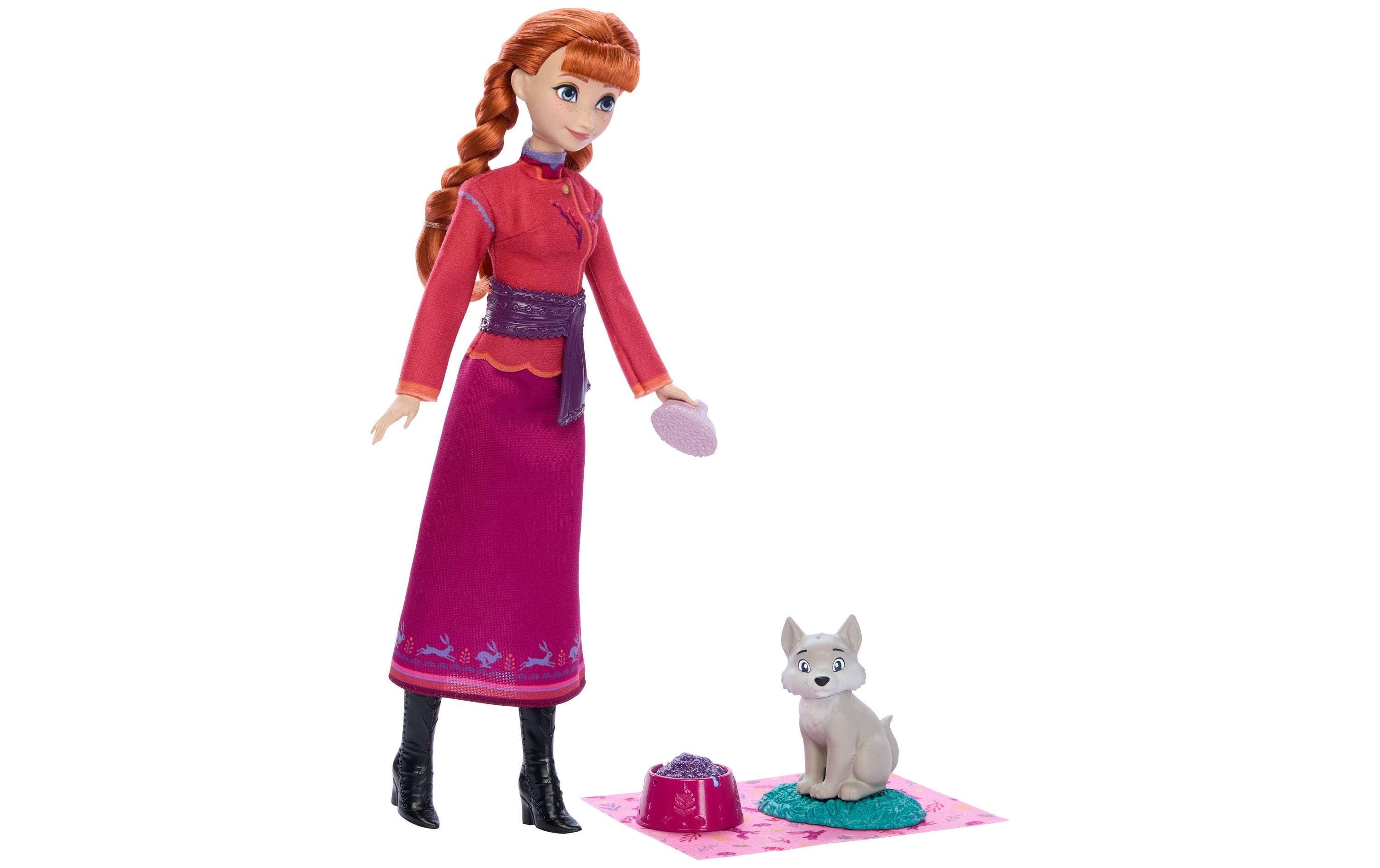 Disney Frozen Puppe Anna and Baby Fox