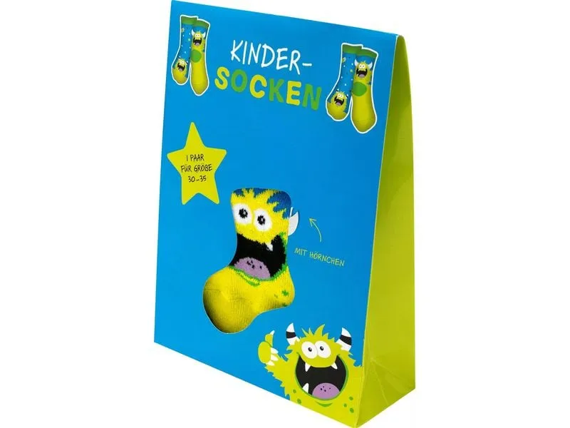 Sheepworld Socken Monster Grösse 30 - 35
