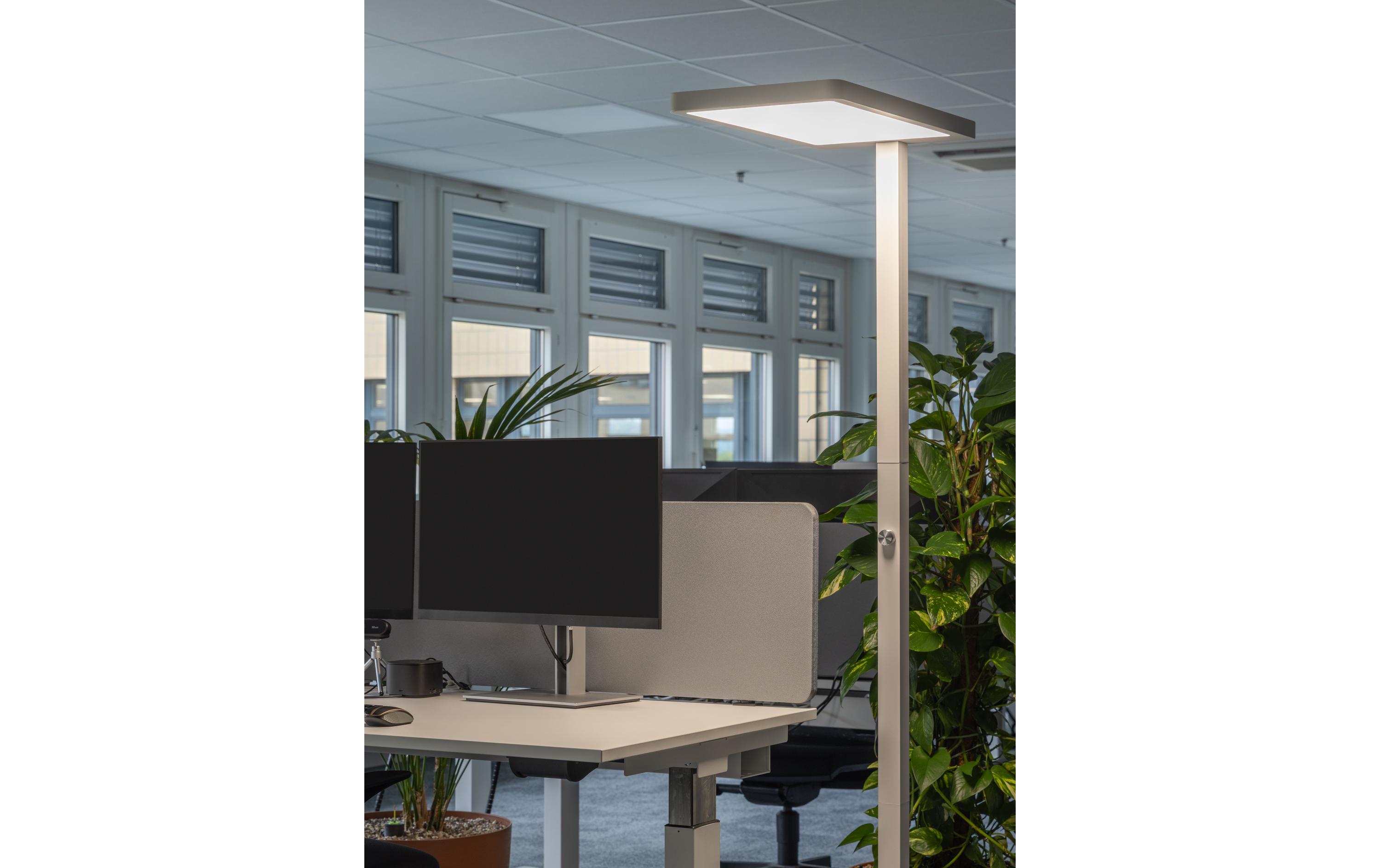 office focus Bürostehleuchte LYS 4000, Weiss