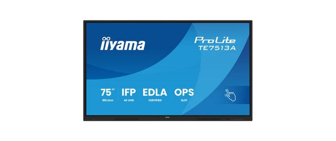 iiyama Touch Display Prolite TE7513A-B2AG Infrarot 75