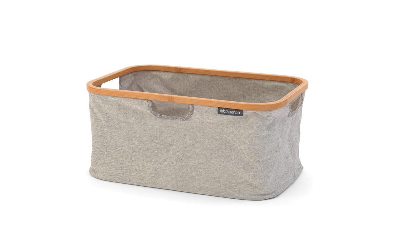 Brabantia Wäschekorb Linn Grau, 40 l