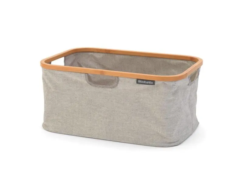 Brabantia Wäschekorb Linn Grau, 40 l