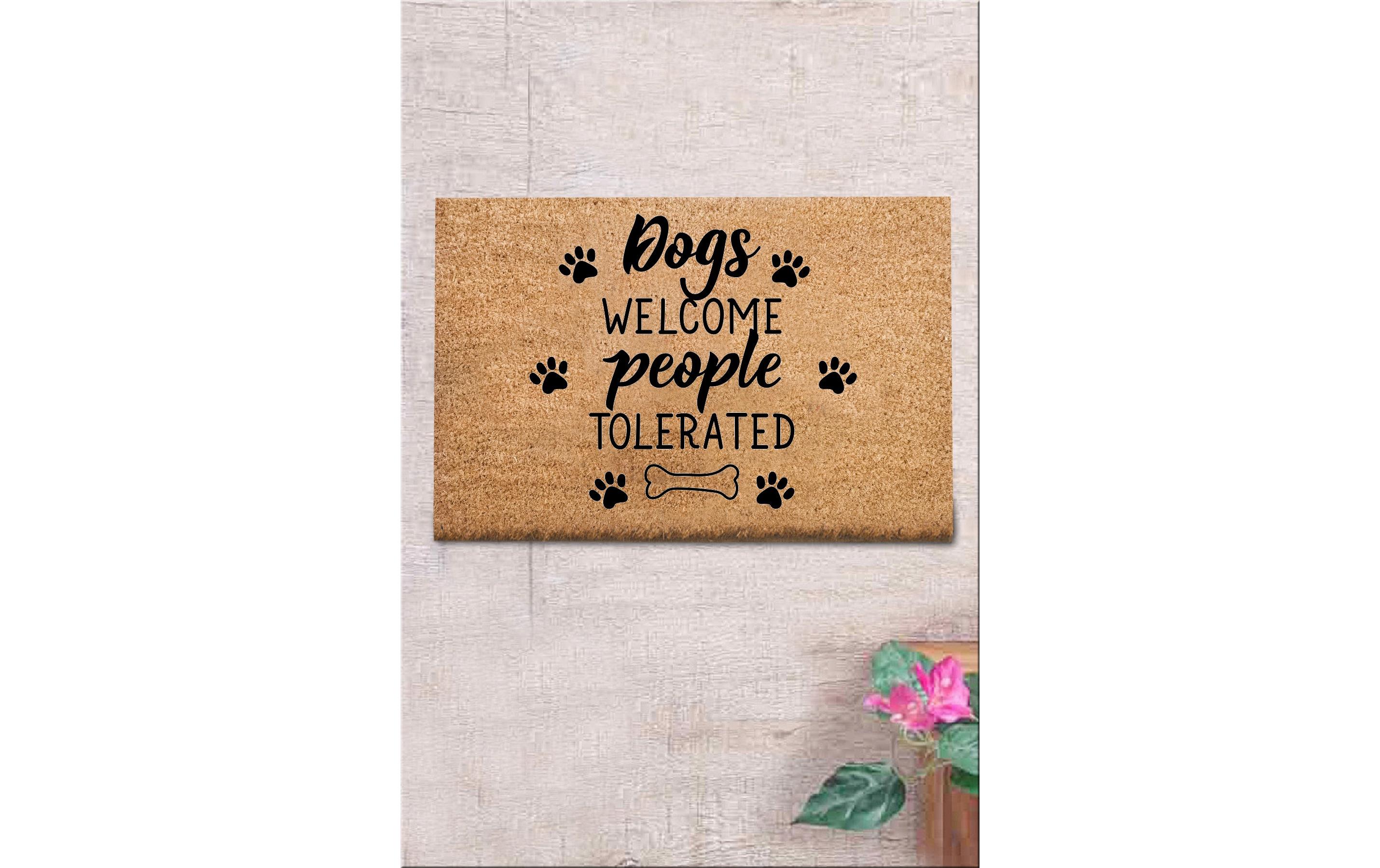 Conceptum Hypnose Fussmatte Dogs are.. 40 cm x 60 cm