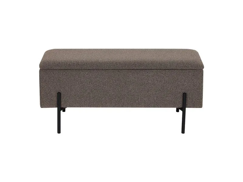 House Nordic Sitzbank Watford 36.5 x 95 x 46 cm, Braun