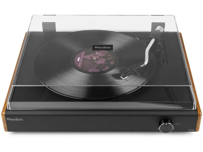 Audizio Plattenspieler RP335 Braun/Schwarz Audizio Plattenspieler RP335 Braun/Schwarz