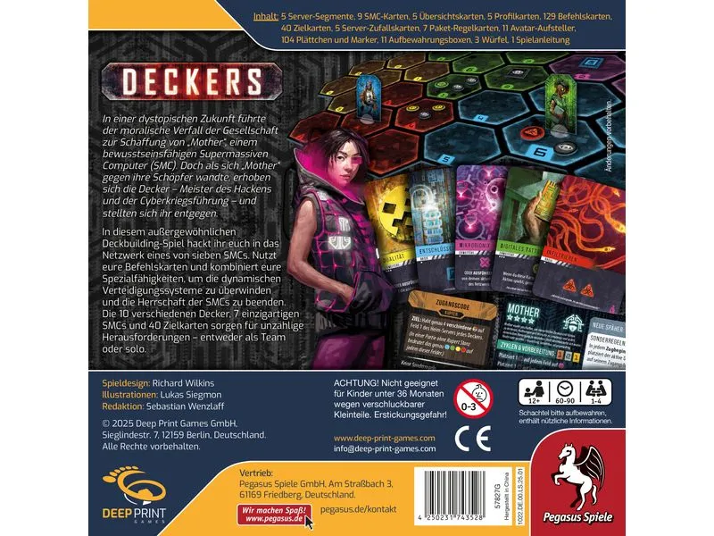 Pegasus Spiele Expertenspiel Deckers -DE-