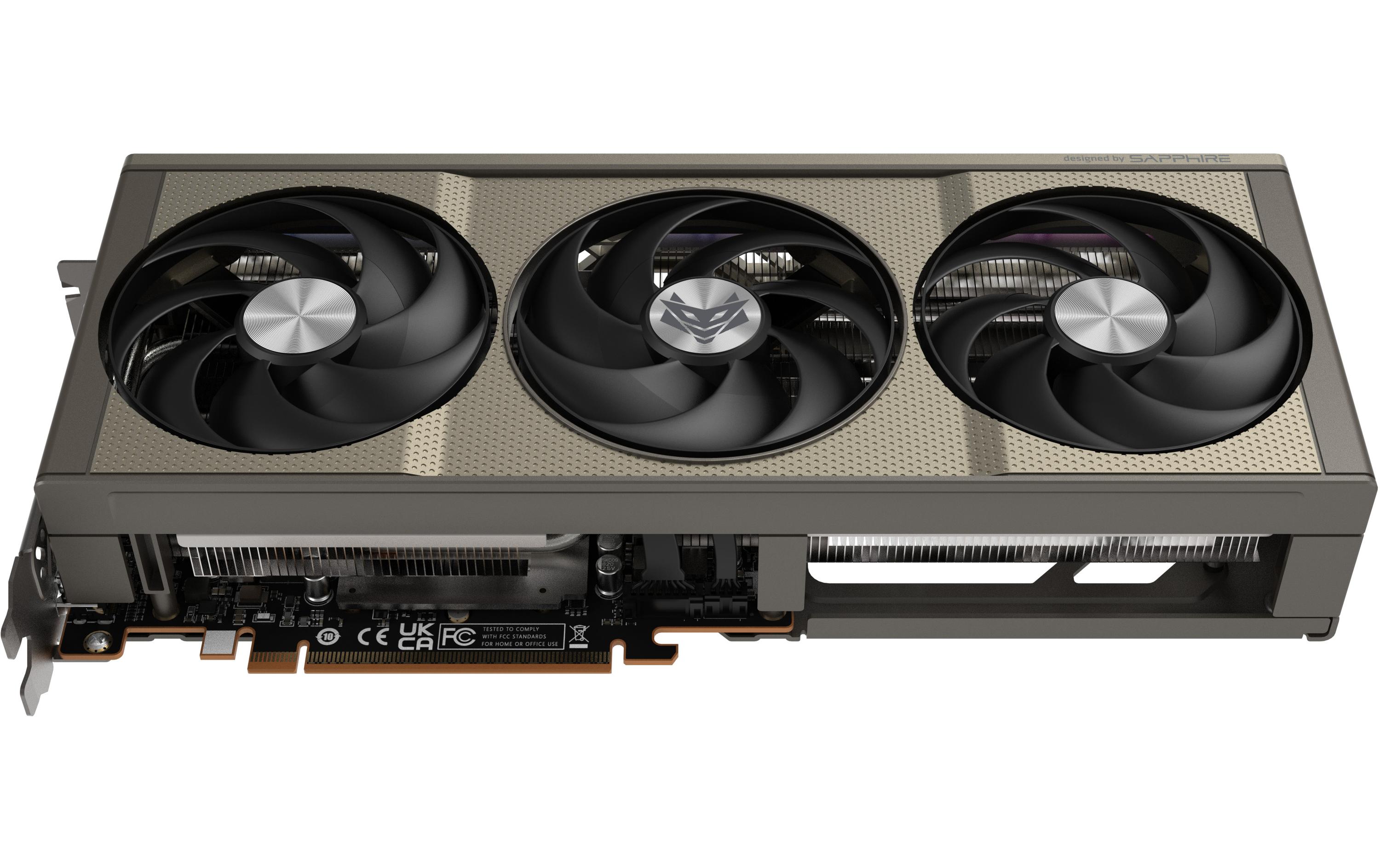 SAPPHIRE Grafikkarte AMD Radeon RX9060 XT NITRO OC 16GB GDDR6