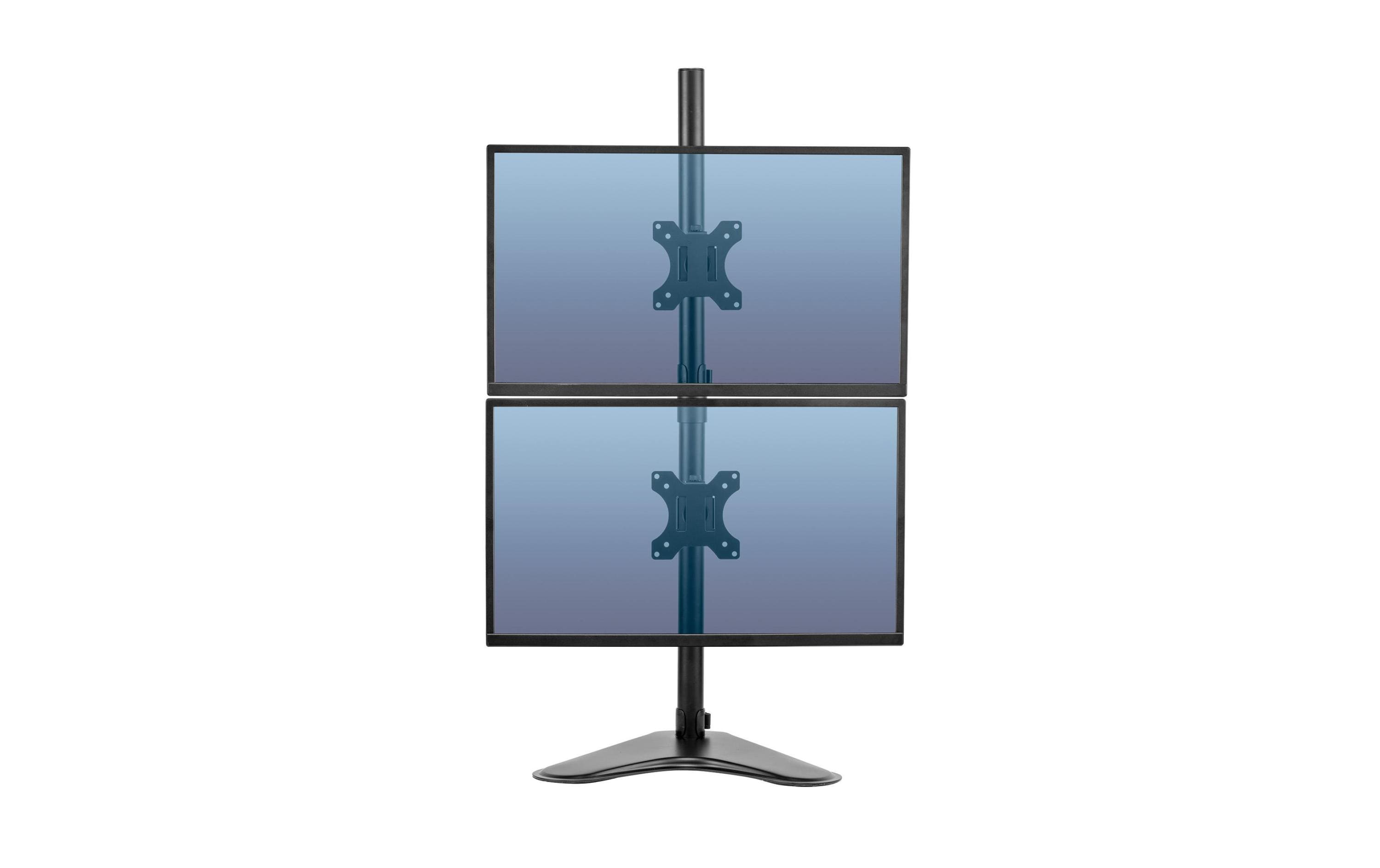 Fellowes Tischständer Seasa Vertikaler Doppel Monitorarm bis 16 kg Fellowes Tischständer Seasa Vertikaler Doppel Monitorarm bis 16 kg