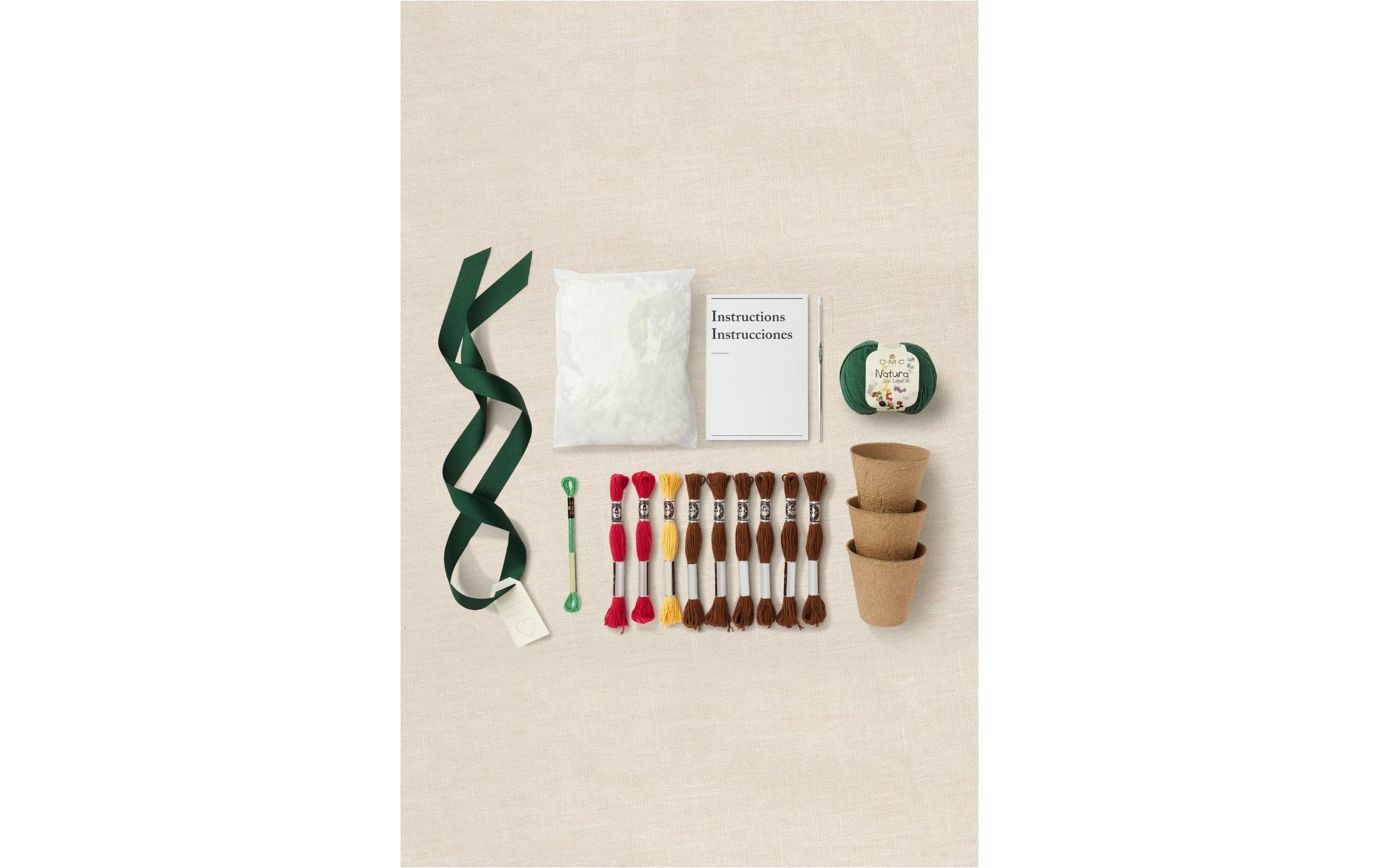 DMC Häkelset Gift of Stich Amigurumi Kaktus, Ø 8 cm DMC Häkelset Gift of Stich Amigurumi Kaktus, Ø 8 cm