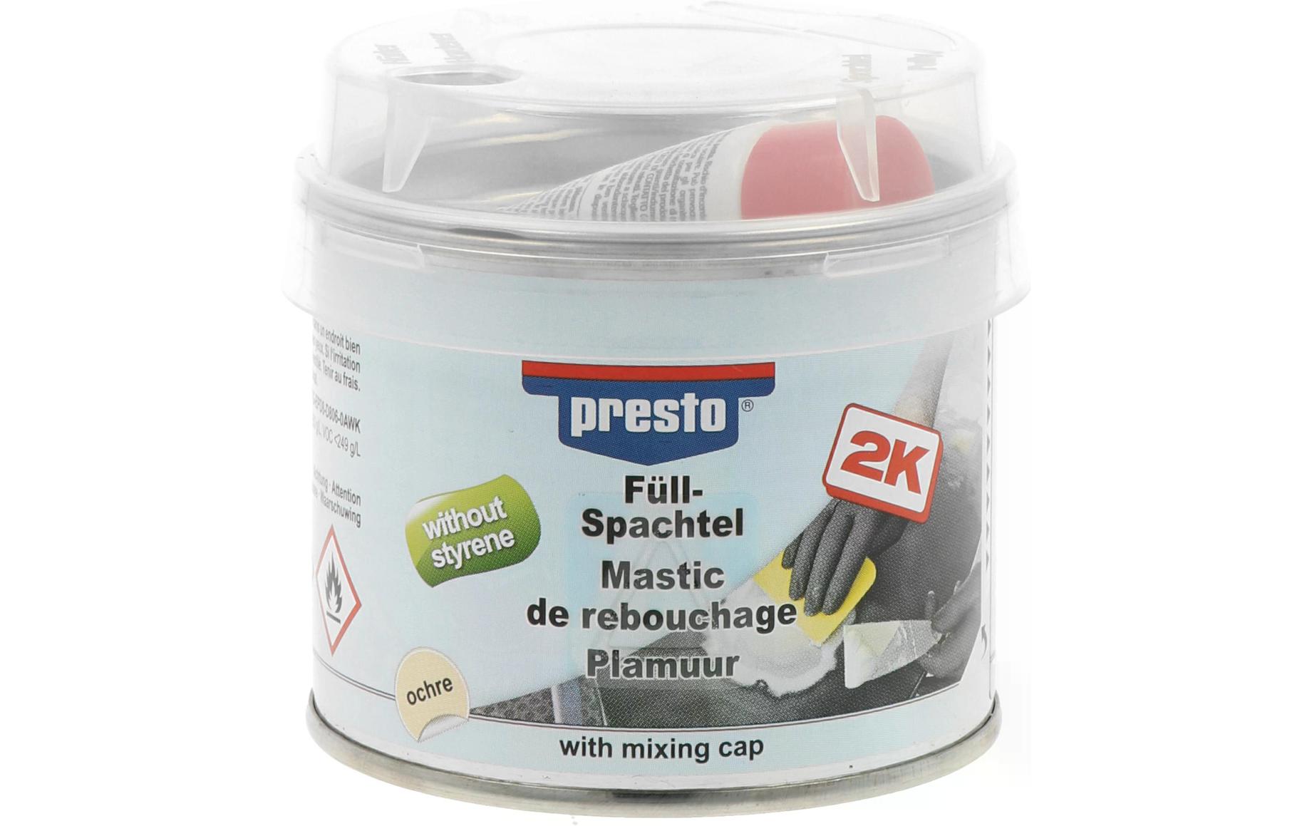 Presto Füllspachtel Styrolfrei, 250 g Presto Füllspachtel Styrolfrei, 250 g