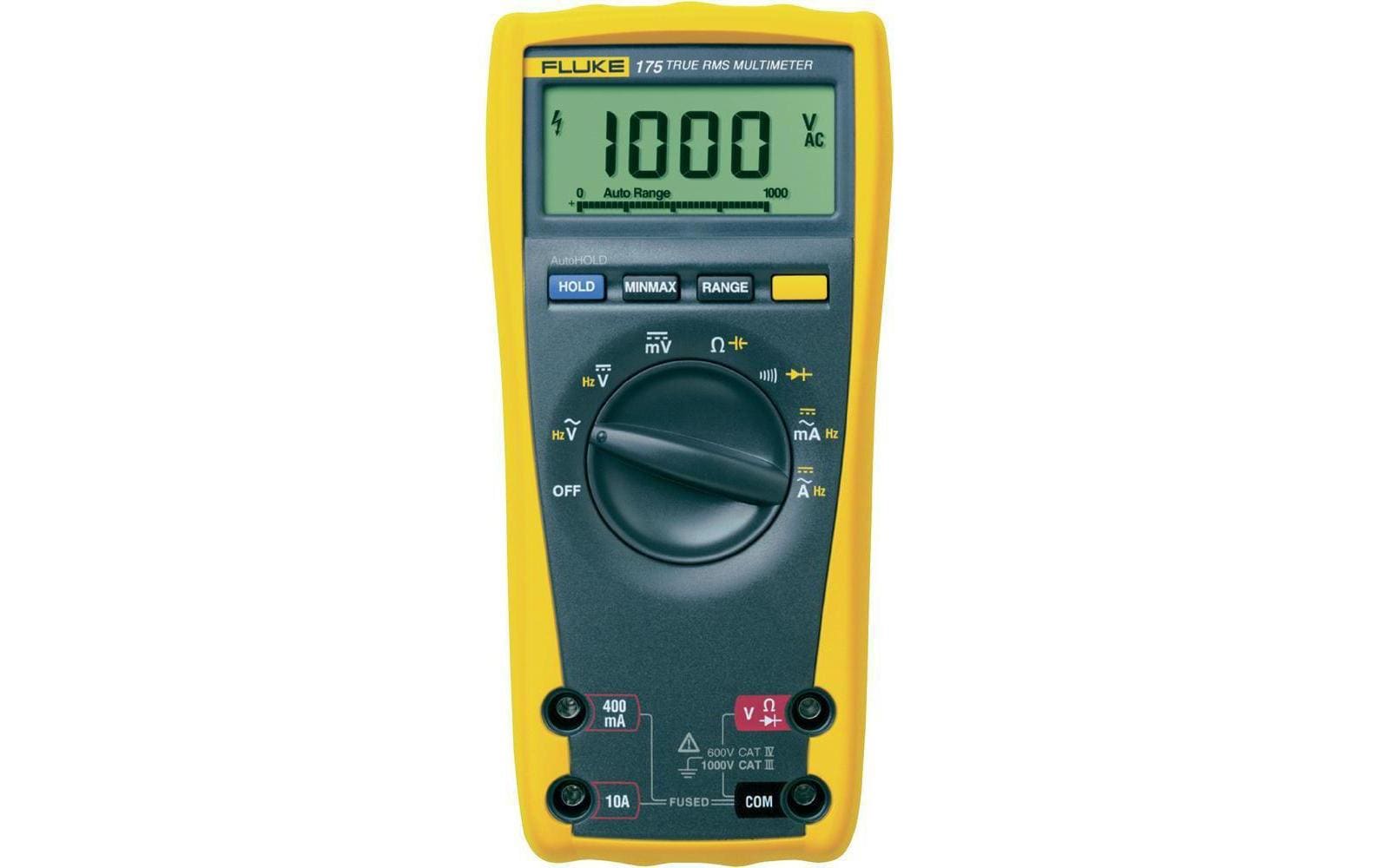 Fluke Multimeter 175 Digital 1000 Vac/10A ac Fluke Multimeter 175 Digital 1000 Vac/10A ac