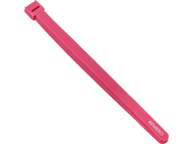 Bemero Kabelklett 30015PK-MP 10 Stück, Pink