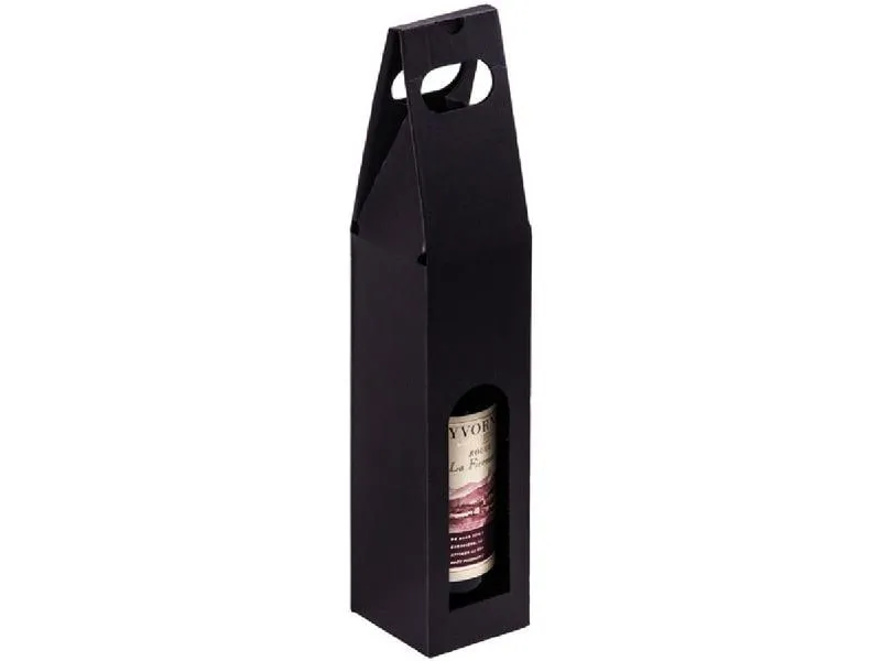 Brieger Flaschentasche Wein Ligne Noire Schwarz Brieger Flaschentasche Wein Ligne Noire Schwarz
